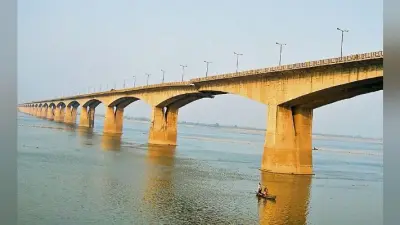 पटना : जून, 2019 तक गांधी सेतु का पश्चिमी लेन का काम होगा पूरा, हो रही मॉनीटरिंग : नंदकिशोर