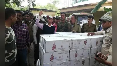 हरियाणा से आ रही शराब की बड़ी खेप बिहार के शेखपुरा में जब्त, दो गिरफ्तार