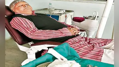 रांची : लालू प्रसाद का दांत निकाला गया