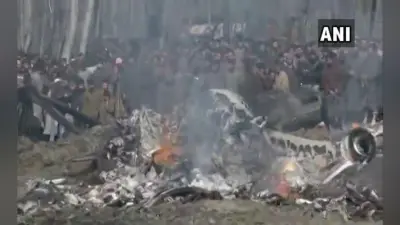 कश्मीर में भारतीय वायु सेना का विमान दुर्घटनाग्रस्त, दोनों पायलट की मौत
