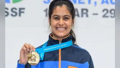 #ISSFWorldCup2019 : मनु भाकर और सौरभ चौधरी ने 10 मीटर एयर पिस्टल में जीता सोना
