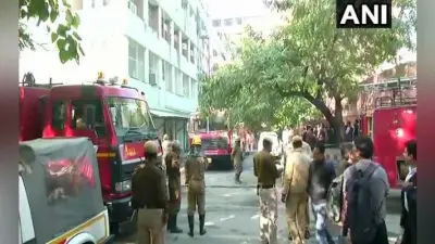 CGO कॉम्प्लेक्स में लगी भीषण आग, CISF के सब इंस्पेक्टर की हालत गंभीर