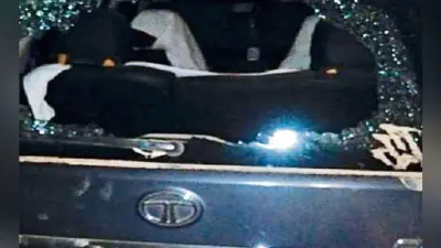 दरभंगा : मंत्री की गाड़ी पर हमला, एक गिरफ्तार, पीड़ितों से मिलकर लौटने के दौरान हुई घटना
