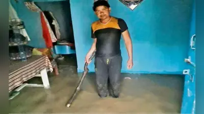 बेमौसम बारिश व ओलावृष्टि से जनजीवन अस्त-व्यस्त