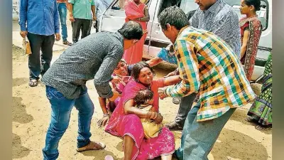 इटखोरी : पिता का इंतजार कर रहे बच्चे को वाहन ने कुचला