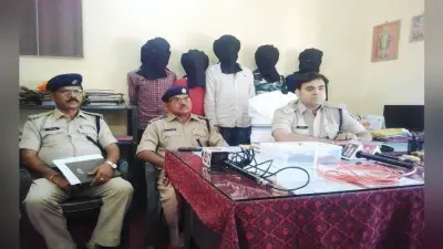 गुमला : देवराज गिरोह के सरगना समेत 5 अपराधी गिरफ्तार