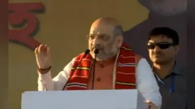अमित शाह ने बोला हमला, विपक्ष के पास कोई पीएम कैंडिडेट नहीं है, ना देश के विकास के लिए नीतियां