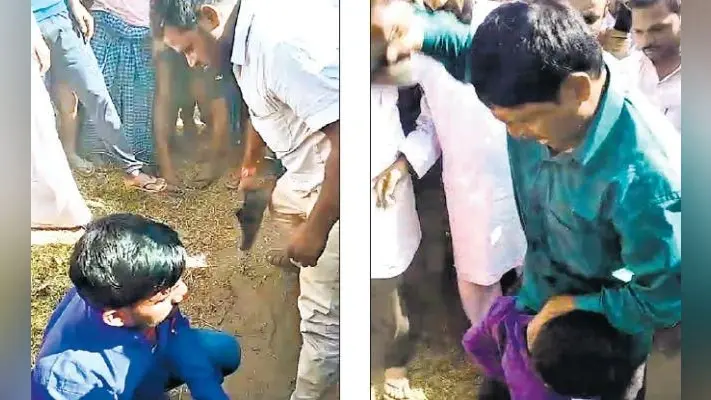 मुखिया का तुगलकी फरमान : पंचायत में प्रेमी को जूते से पीटा, लगाया जुर्माना, वीडियो वायरल, पुलिस आयी हरकत में