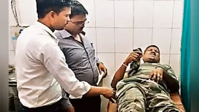 रांची : भाजयुमो के नेताओं ने भाजपा कार्यालय में सिपाही को पीटा