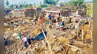 नेपाल में आंधी से 40 मरे मरनेवालों में पांच बिहार के