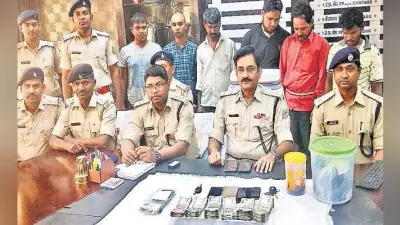 खूंटी : सात किलो अफीम के साथ छह गिरफ्तार
