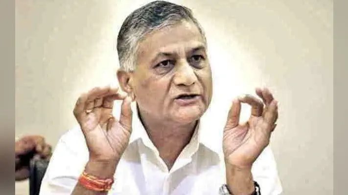 ‘मोदी की सेना” पर घिरे केंद्रीय मंत्री वी के सिंह, कही ये बात