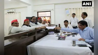 अखिलेश यादव ने आजमगढ़ से नामांकन दाखिल किया, भाजपा पर बोला हमला