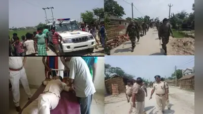 बिहार : पुलिस ने ड्राइवर को बेरहमी से पीटा, भीड़ ने जमकर काटा बवाल, जान बचा कर भागे पुलिसकर्मी