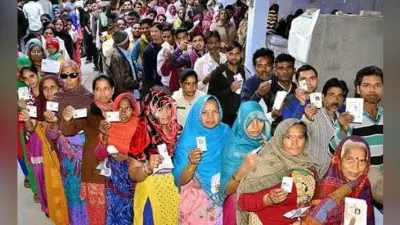पांच सीटों पर 78.97 % मतदान