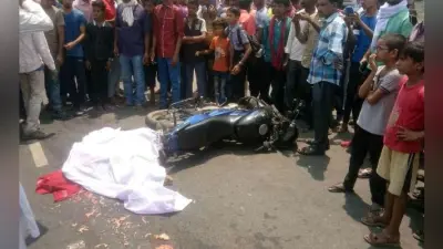 बोकारो : ट्रक ने बाइक सवार को रौंदा, मौके पर ही हुई मौत
