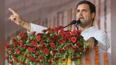 राहुल का मोदी पर तंज, कहा – प्रधानमंत्री अब रोजगार, 56 इंच और 15 लाख रुपये की बात नहीं करते