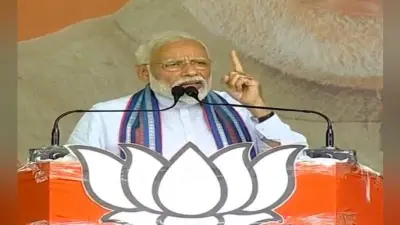 हम जाति-धर्म की दीवार गिराना चाहते हैं, जबकि महामिलावटी उसे ऊंचा करना चाहते हैं : नरेंद्र मोदी