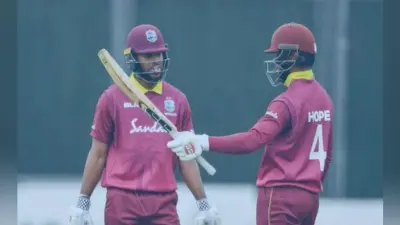 कैम्पबेल और होप वनडे में साझेदारी का वर्ल्ड रिकॉर्ड तोड़ने से चूके, वेस्टइंडीज का विशाल लक्ष्य