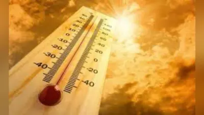 आसमान से बरस रही आग, पारा 45 के पार