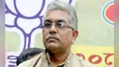 दिलीप घोष को करना पड़ा प्रदर्शन का सामना