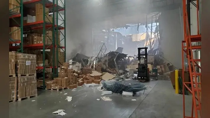क्रैश होकर गोदाम में घुसा फाइटर प्लेन F-16, भारत-पाक तनाव के बीच चर्चा में आया था यह विमान
