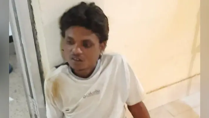 रांची में बाइक चोर रंगे हाथ पकड़ा