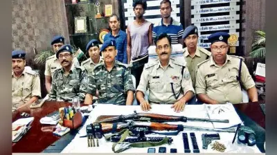 पीएलएफआइ जोनल कमांडर समेत तीन उग्रवादी गिरफ्तार