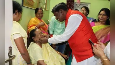 खूंटी लोस क्षेत्र का सर्वांगीण विकास करेंगे : अर्जुन मुंडा