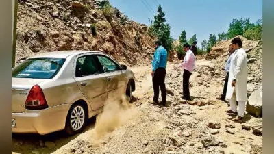 तीन साल में नहीं बनी आंजनधाम की सड़क