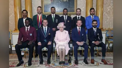 World Cup 2019: महारानी एलिजाबेथ से मिले सभी 10 कप्तान, देखें खास तस्वीरें
