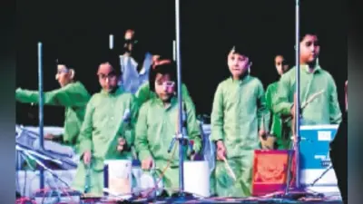 डिब्बों व थाली से निकाला फ्यूजन म्यूजिक