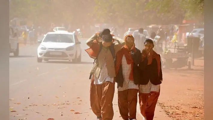 हीट वेब की चपेट में झारखंड, फिलहाल नहीं मिलने वाली राहत