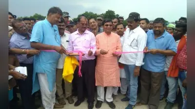 पीएलएफआई के गढ़ जोलो नदी में 9.39 करोड़ रुपये से बनी हाईलेबल पुल का हुआ उद्घाटन