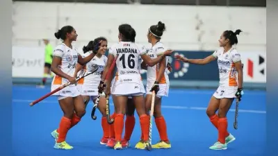 #FIHSeriesFinals : फीजी को 11-0 से हराकर भारतीय महिला हॉकी टीम अंतिम चार में