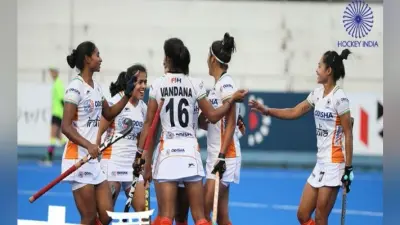 ओलंपिक क्वालीफायर के फाइनल दौर में पहुंची भारतीय महिला हॉकी टीम