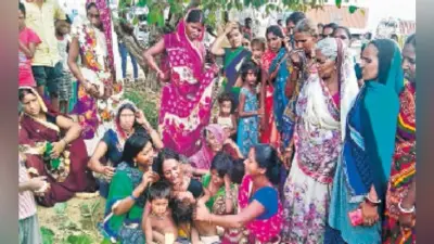 वाहन से कुचल कर मजदूर की मौत, विरोध में एनएच जाम