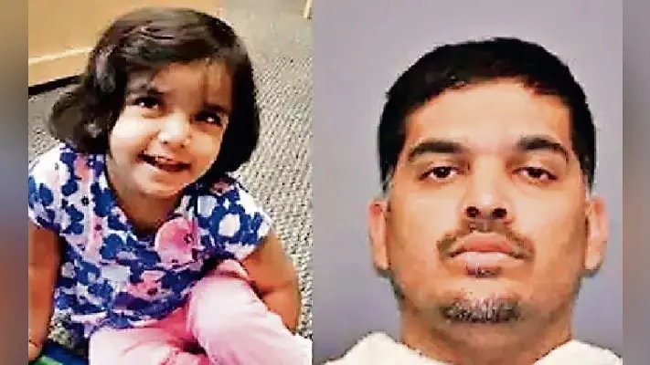 अमेरिका में बिहार की बच्ची के हत्यारे पिता को उम्रकैद, दूध नहीं पीने पर बच्ची को देर रात घर से निकाल दिया था