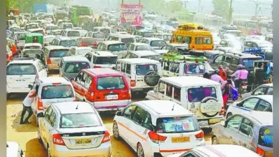 तीन घंटे तक जाम से कराहता रहा शहर, सुध लेने भी नहीं पहुंचे साहब