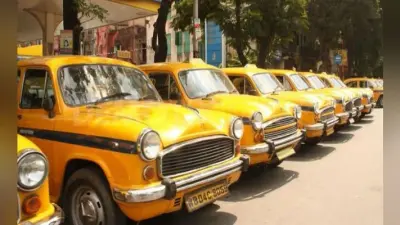 टैक्सी हड़ताल से यात्री बेहाल