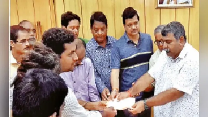 रथयात्रा कमेटियों को 25-25 हजार के चेक