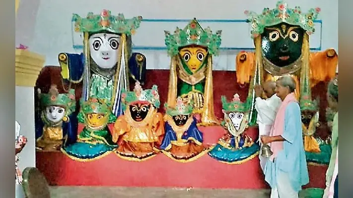 नेत्रदान अनुष्ठान के बाद सर्वसुलभ हुए भगवान, रथयात्रा आज, मौसीबाड़ी जायेंगे भगवान जगन्नाथ