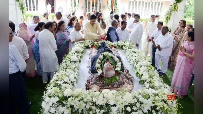 पंच तत्व में विलीन हुए बसंत कुमार बिरला