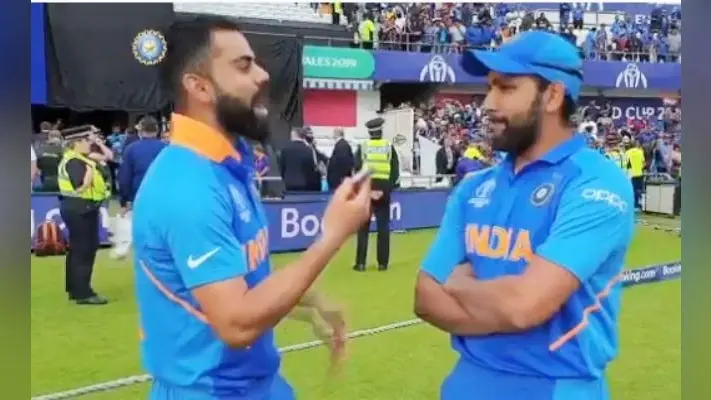 VIDEO : जब कप्तान कोहली ने लिया रोहित शर्मा का इंटरव्यू