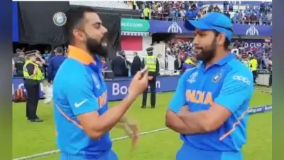 VIDEO : जब कप्तान कोहली ने लिया रोहित शर्मा का इंटरव्यू