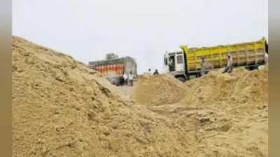 रूपनारायणपुर : आज से नदी घाटों पर बालू खनन का कार्य बंद होगा