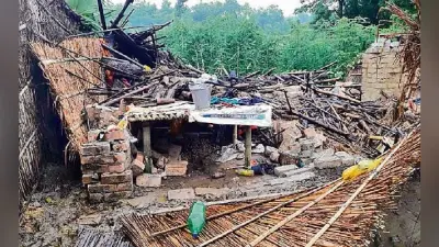 रोसड़ा : बारिश से घर धराशायी, गृहस्वामी की मौत