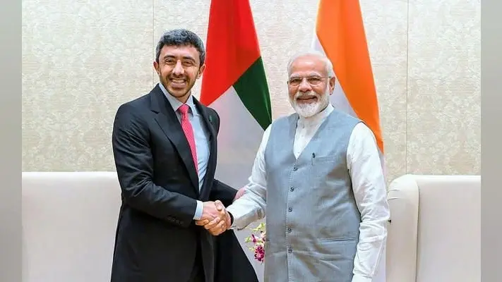 PM मोदी ने UAE के साथ संबंधों को नयी ऊंचाइयों पर पहुंचाने का संकल्प जताया