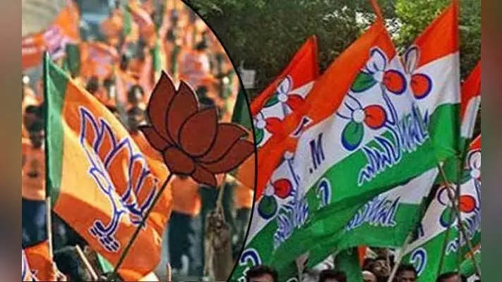 कांचरापाड़ा में तृणमूल और भाजपा समर्थकों में झड़प,देखते पूरा इलाका बन गया रणक्षेत्र