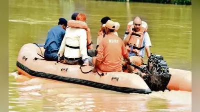 मुजफ्फरपुर : लखनदेई नदी में छह स्थानों पर टूटे तटबंध से तबाही